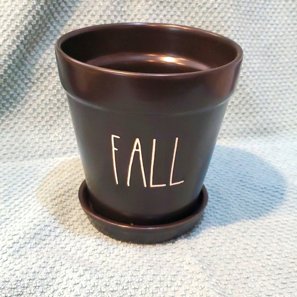 Rae Dunn Fall ceramic planter